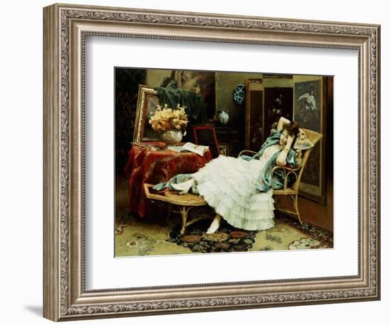 Repose, 1888-Julius Leblanc Stewart-Framed Giclee Print