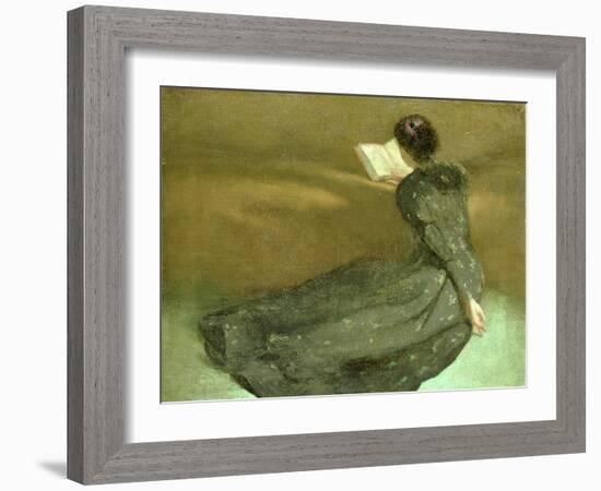 Repose, 1895-Carl Frederic Aagaard-Framed Giclee Print