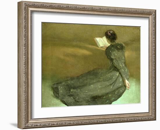 Repose, 1895-Carl Frederic Aagaard-Framed Giclee Print