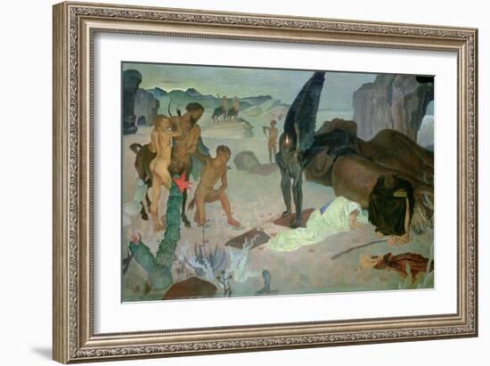 Repose on the Flight into Egypt, c.1922-Glyn Warren Philpot-Framed Giclee Print