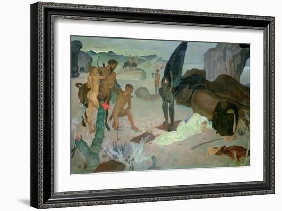 Repose on the Flight into Egypt, c.1922-Glyn Warren Philpot-Framed Giclee Print