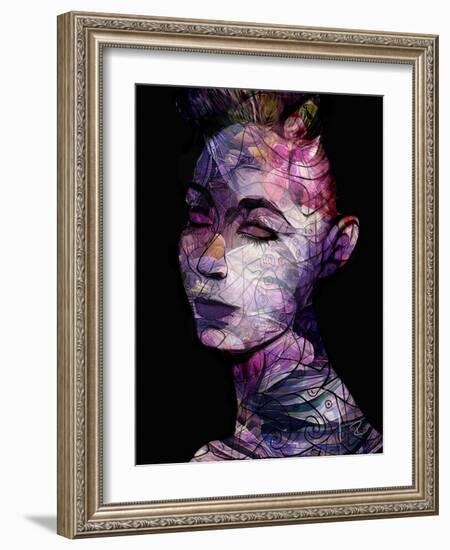 Repose with Flowers-Ruth Day-Framed Giclee Print