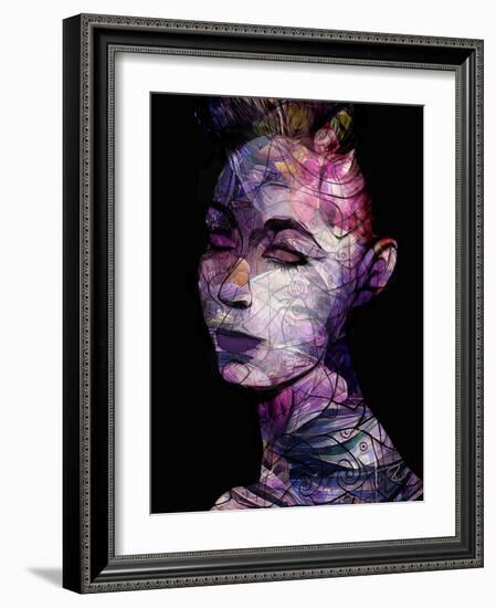 Repose with Flowers-Ruth Day-Framed Giclee Print