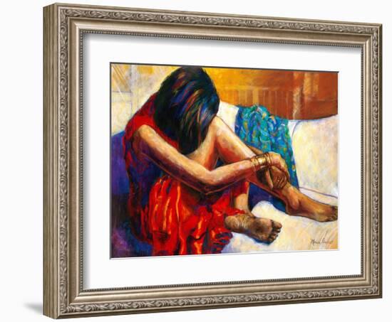 Repose-Monica Stewart-Framed Art Print