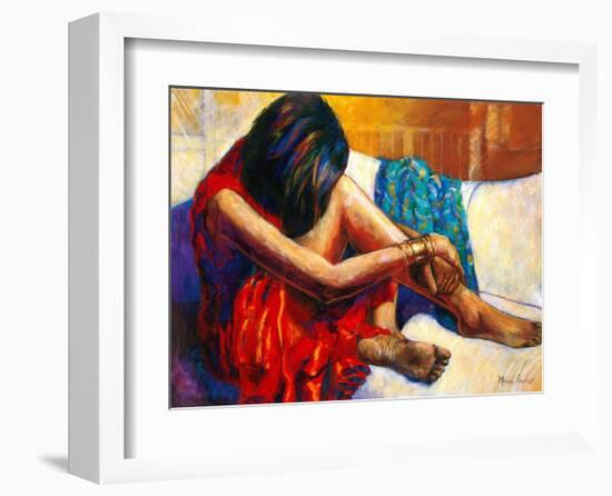 Repose-Monica Stewart-Framed Art Print