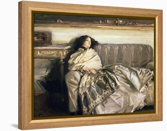 Repose-John Singer Sargent-Framed Premier Image Canvas