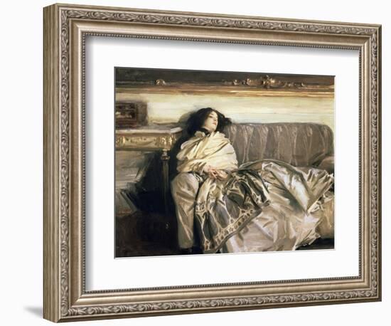 Repose-John Singer Sargent-Framed Giclee Print