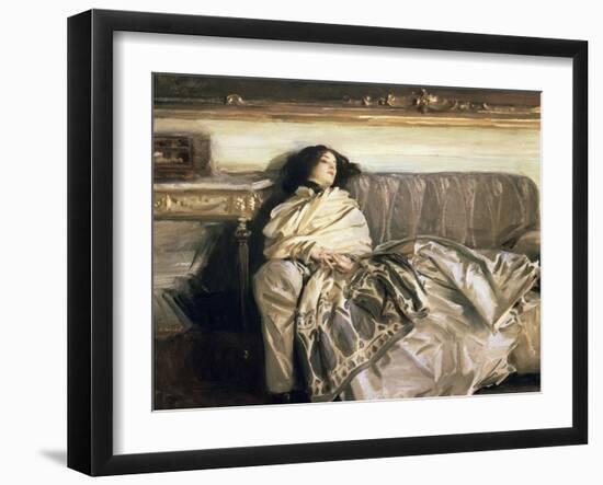 Repose-John Singer Sargent-Framed Giclee Print