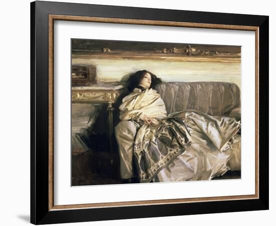 Repose-John Singer Sargent-Framed Giclee Print