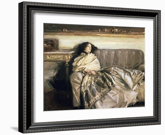 Repose-John Singer Sargent-Framed Giclee Print