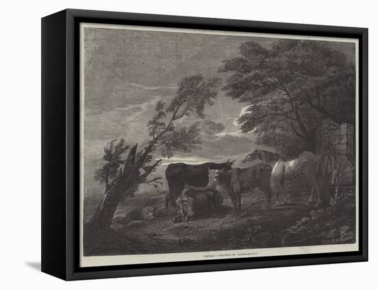 Repose-Thomas Gainsborough-Framed Premier Image Canvas