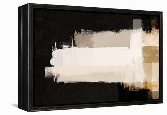 Repositioned 1-Denise Brown-Framed Stretched Canvas