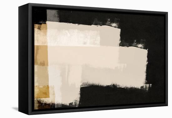 Repositioned 2-Denise Brown-Framed Stretched Canvas