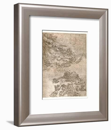 Representation of a tempest, c1472-c1519 (1883)-Leonardo Da Vinci-Framed Giclee Print