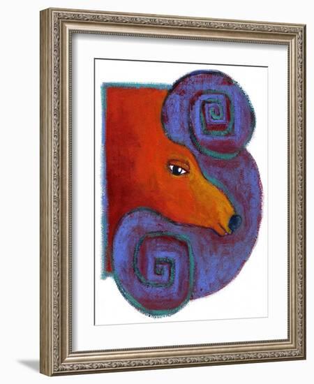 Representation of the Zodiacal Sign of Aries 2014-Patrizia La Porta-Framed Giclee Print