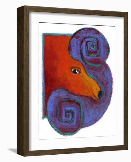 Representation of the Zodiacal Sign of Aries 2014-Patrizia La Porta-Framed Giclee Print