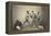 Representatives of Nio, the Japanese Hercules, 1866-7-Felice Beato-Framed Premier Image Canvas