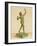 Reproduction of a Bronze Statue of a Faun, from the Houses and Monuments of Pompeii-Fausto and Felice Niccolini-Framed Giclee Print