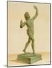 Reproduction of a Bronze Statue of a Faun, from the Houses and Monuments of Pompeii-Fausto and Felice Niccolini-Mounted Giclee Print