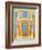 Reproduction of a Fresco from the Atrium of a House, the Houses and Monuments of Pompeii-Fausto and Felice Niccolini-Framed Giclee Print