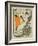 Reproduction of a Poster Advertising "Jane Avril" at the Jardin De Paris, 1893-Henri de Toulouse-Lautrec-Framed Giclee Print