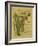 Reproduction of a Poster Advertising 'L'Escarmouche', a Weekly Illustrated Journal, 1893-Henri Gabriel Ibels-Framed Giclee Print