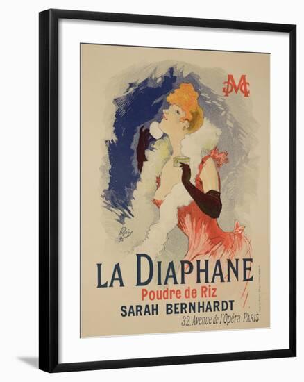 Reproduction of a Poster Advertising "La Diaphane"-Jules Chéret-Framed Giclee Print