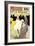 Reproduction of a Poster Advertising "La Goulue" at the Moulin Rouge, Paris-Henri de Toulouse-Lautrec-Framed Giclee Print