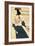 Reproduction of a Poster Advertising "La Revue Blanche", 1895-Henri de Toulouse-Lautrec-Framed Giclee Print