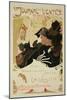 Reproduction of a Poster Advertising 'Le Journal Des Ventes', 1897-Georges de Feure-Mounted Giclee Print