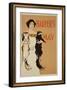 Reproduction of a Poster Advertising the May Issue of "Harper's Magazine," 1897-Edward Penfield-Framed Giclee Print
