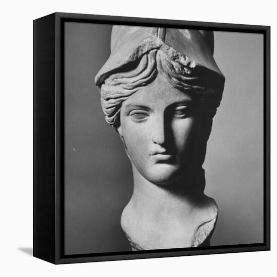 Reproduction of Bust of Athena-Henry Groskinsky-Framed Premier Image Canvas