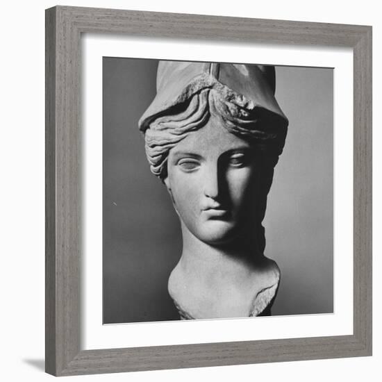 Reproduction of Bust of Athena-Henry Groskinsky-Framed Photographic Print