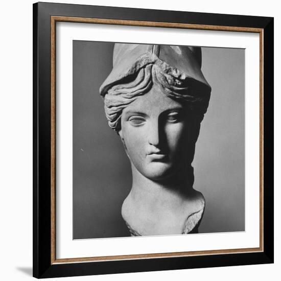 Reproduction of Bust of Athena-Henry Groskinsky-Framed Photographic Print