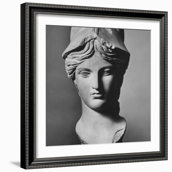 Reproduction of Bust of Athena-Henry Groskinsky-Framed Photographic Print