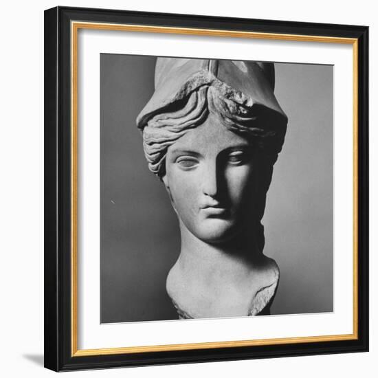 Reproduction of Bust of Athena-Henry Groskinsky-Framed Photographic Print