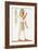 Reproduction of Fresco at Ancient Thebes, Depicting Standing Ramses III-null-Framed Giclee Print