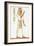 Reproduction of Fresco at Ancient Thebes, Depicting Standing Ramses III-null-Framed Giclee Print