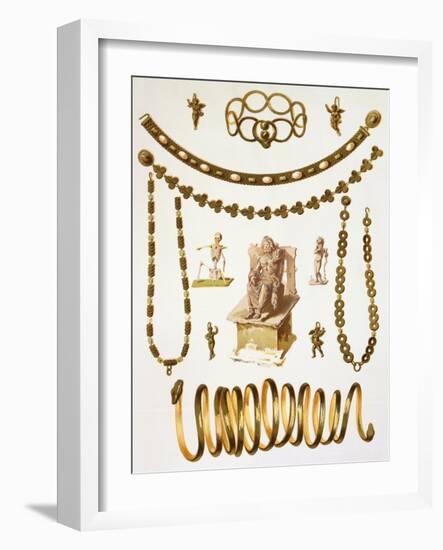 Reproduction of Jewelry-Fausto and Felice Niccolini-Framed Giclee Print