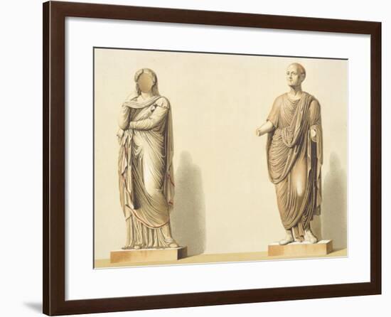 Reproduction of Some Statues-Fausto and Felice Niccolini-Framed Giclee Print