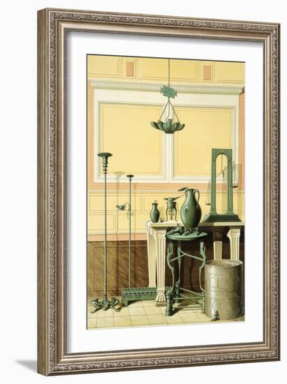 Reproduction of Some Tools, from the Houses and Monuments of Pompeii-Fausto and Felice Niccolini-Framed Giclee Print