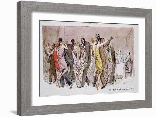 Reproduction of "The Ball at the Rue Blomet," December 1929-Sem-Framed Giclee Print