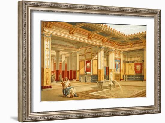 Reproduction of the House of Marcus Lucretius Fronto-Fausto and Felice Niccolini-Framed Giclee Print