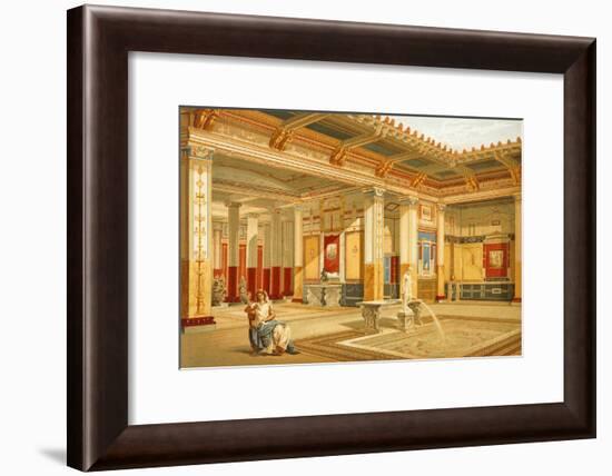 Reproduction of the House of Marcus Lucretius Fronto-Fausto and Felice Niccolini-Framed Giclee Print