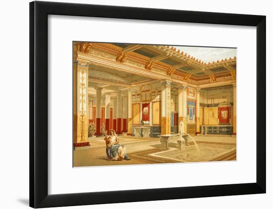 Reproduction of the House of Marcus Lucretius Fronto-Fausto and Felice Niccolini-Framed Giclee Print