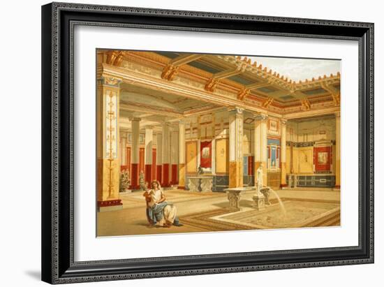 Reproduction of the House of Marcus Lucretius Fronto-Fausto and Felice Niccolini-Framed Giclee Print