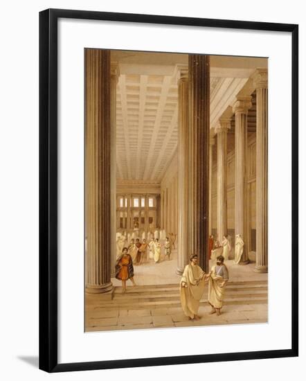 Reproduction of the Interior of the Basilica-Fausto and Felice Niccolini-Framed Giclee Print