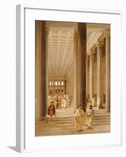 Reproduction of the Interior of the Basilica-Fausto and Felice Niccolini-Framed Giclee Print