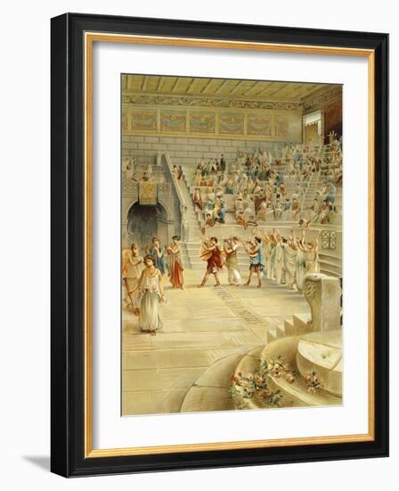 Reproduction of the Senate-Fausto and Felice Niccolini-Framed Giclee Print