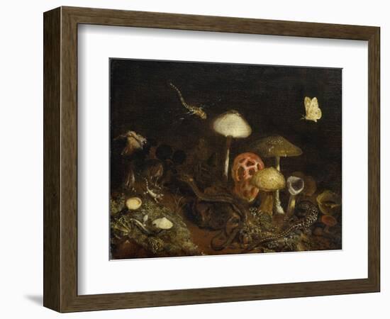 Reptiles, Mushrooms and Butterflies-Otto Modersohn-Framed Giclee Print